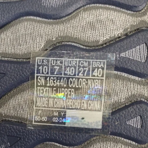 Skechers Blue Strappy Sandals, Size 10 - Picture 14 of 17